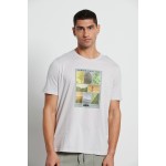5k Bdtk 1231-953328-00506  Men’s `SUMMER` t-shirt - light-grey 